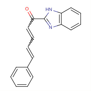 537035-81-7  2,4-Pentadien-1-one, 1-(1H-benzimidazol-2-yl)-5-phenyl-