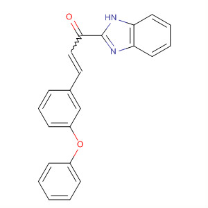 537035-84-0  2-Propen-1-one, 1-(1H-benzimidazol-2-yl)-3-(3-phenoxyphenyl)-