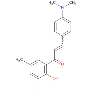 537040-46-3  2-Propen-1-one,3-[4-(dimethylamino)phenyl]-1-(2-hydroxy-3-iodo-5-methylphenyl)-