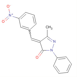 53719-91-8  3H-Pyrazol-3-one,2,4-dihydro-5-methyl-4-[(3-nitrophenyl)methylene]-2-phenyl-