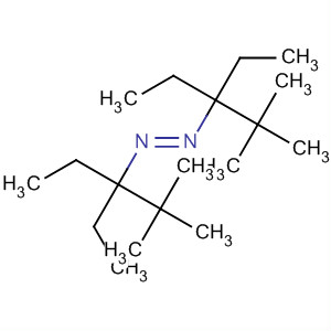 53733-09-8  Diazene, bis(1,1-diethyl-2,2-dimethylpropyl)-