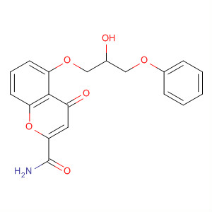 53736-68-8  4H-1-Benzopyran-2-carboxamide,5-(2-hydroxy-3-phenoxypropoxy)-4-oxo- 53736-68-8  4H-1-Benzopyran-2-carboxamide,5-(2-hydroxy-3-phenoxypropoxy)-4-oxo-