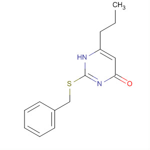 53760-57-9  4(1H)-Pyrimidinone, 2-[(phenylmethyl)thio]-6-propyl-