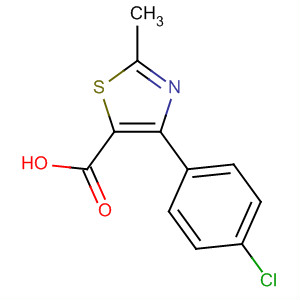 537712-89-3  5-Thiazolecarboxylic acid, 4-(4-chlorophenyl)-2-methyl-