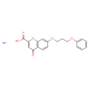 53873-86-2  4H-1-Benzopyran-2-carboxylic acid, 4-oxo-7-(3-phenoxypropoxy)-,sodium salt 53873-86-2  4H-1-Benzopyran-2-carboxylic acid, 4-oxo-7-(3-phenoxypropoxy)-,sodium salt