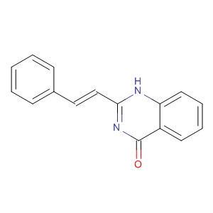 53905-19-4  4(1H)-Quinazolinone, 2-[(1E)-2-phenylethenyl]-