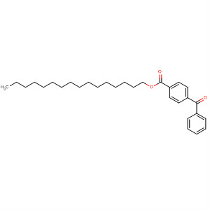 53912-07-5  Benzoic acid, 4-benzoyl-, hexadecyl ester