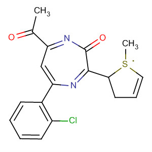 53946-28-4  2H-Thieno[2,3-e]-1,4-diazepin-2-one,7-acetyl-5-(2-chlorophenyl)-1,3-dihydro-1-methyl-