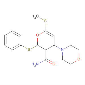 53985-90-3  2H-Thiopyran-3-carboxamide,3,4-dihydro-6-(methylthio)-4-(4-morpholinyl)-5-phenyl-