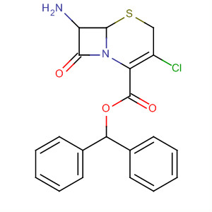 53994-70-0  5-Thia-1-azabicyclo[4.2.0]oct-2-ene-2-carboxylic acid,7-amino-3-chloro-8-oxo-, diphenylmethyl ester, (6R,7R)-