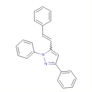 54006-59-6  1H-Pyrazole, 1,3-diphenyl-5-(2-phenylethenyl)-