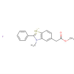 54009-16-4  Benzothiazolium, 5-(2-methoxy-2-oxoethyl)-3-methyl-2-phenyl-, iodide