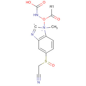 54029-42-4  Carbamic acid, [5-[(cyanomethyl)sulfinyl]-1H-benzimidazol-2-yl]-, methylester