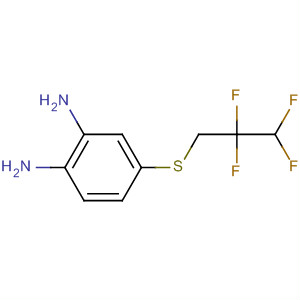 54029-84-4  1,2-Benzenediamine, 4-[(2,2,3,3-tetrafluoropropyl)thio]-