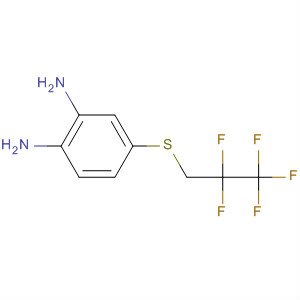 54029-85-5  1,2-Benzenediamine, 4-[(2,2,3,3,3-pentafluoropropyl)thio]-