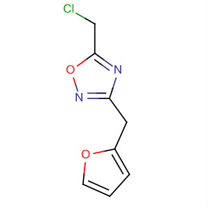 54042-94-3  1,2,4-Oxadiazole, 5-(chloromethyl)-3-(2-furanylmethyl)-