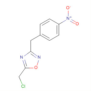 54042-98-7  1,2,4-Oxadiazole, 5-(chloromethyl)-3-[(4-nitrophenyl)methyl]-