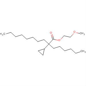 54050-61-2  Ciklopropán-oktánsav, 2-oktil-, 2-metoxietil-észter