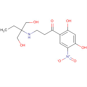 54074-04-3  1-Propanone,3-[[1,1-bis(hydroxymethyl)propyl]amino]-1-(2,4-dihydroxy-5-nitrophenyl)-