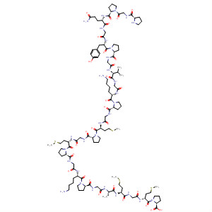 540745-99-1  L-Proline,L-prolylglycyl-L-prolyl-L-glutaminylglycyl-L-tyrosyl-L-prolylglycyl-L-valylglycyl-L-lysyl-L-prolylglycyl-L-methionyl-L-prolylglycyl-L-methionyl-L-prolylglycyl-L-lysyl-L-prolylglycyl-L-alanyl-L-methionylglycyl-L-methionyl-