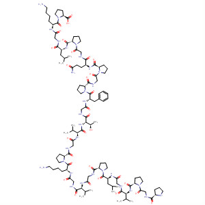 540746-51-8  L-Proline,L-prolylglycyl-L-prolyl-L-valylglycyl-L-leucyl-L-prolylglycyl-L-valylglycyl-L-lysyl-L-prolylglycyl-L-valyl-L-threonylglycyl-L-phenylalanyl-L-prolylglycyl-L-prolyl-L-glutaminylglycyl-L-prolyl-L-leucylglycyl-L-lysyl-
