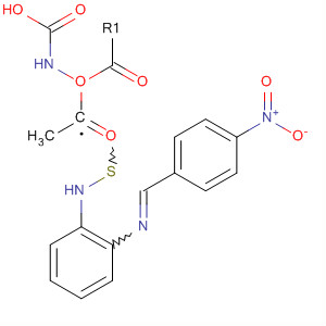 54106-62-6  Carbamic acid,[[[2-[[(4-nitrophenyl)methylene]amino]phenyl]amino]thioxomethyl]-,methyl ester