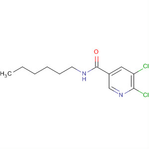 54127-65-0  3-Pyridinecarboxamide, 5,6-dichloro-N-hexyl-