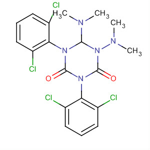 54132-89-7  1,3,5-Triazine-2,4(1H,3H)-dione,1,3-bis(2,6-dichlorophenyl)-5,6-bis(dimethylamino)dihydro-