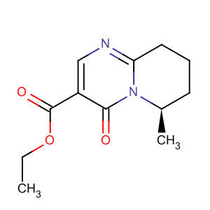 54147-55-6  4H-Pyrido[1,2-a]pyrimidine-3-carboxylic acid,6,7,8,9-tetrahydro-6-methyl-4-oxo-, ethyl ester, (R)-