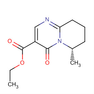54147-58-9  4H-Pyrido[1,2-a]pyrimidine-3-carboxylic acid,6,7,8,9-tetrahydro-6-methyl-4-oxo-, ethyl ester, (6S)-