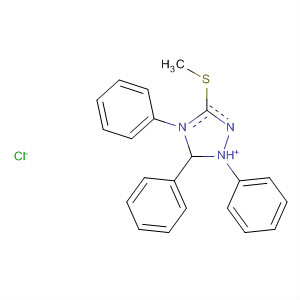 54211-57-3  1H-1,2,4-Triazolium, 3-(methylthio)-1,4,5-triphenyl-, chloride