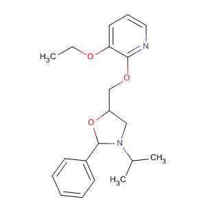 54226-44-7  पाइरीडीन, 3-एथॉक्सी -2 - [[3- (1-मिथाइलथिल) -2-फिनाइल-5-ऑक्साज़ोलिडिनिल] मेथॉक्सी] -
