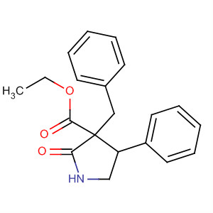 54280-59-0  3-Pyrrolidinecarboxylic acid, 2-oxo-4-phenyl-3-(phenylmethyl)-, ethylester