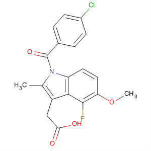 5083-59-0  1H-Indole-3-acetic acid,1-(4-chlorobenzoyl)-4-fluoro-5-methoxy-2-methyl-