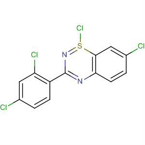 50839-50-4  1l4-1,2,4-Benzothiadiazine, 1,7-dichloro-3-(2,4-dichlorophenyl)-