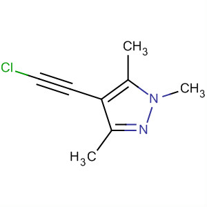 50847-40-0  1H-Pyrazole, 4-(chloroethynyl)-1,3,5-trimethyl-