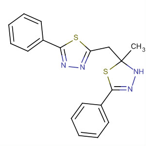 50883-40-4  1,3,4-Thiadiazole,2,3-dihydro-2-methyl-5-phenyl-2-[(5-phenyl-1,3,4-thiadiazol-2-yl)methyl]-