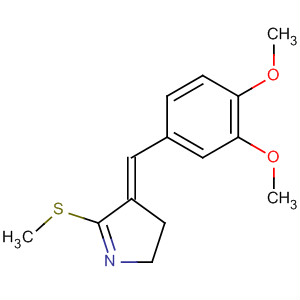 50908-75-3  2H-Pyrrole,4-[(3,4-dimethoxyphenyl)methylene]-3,4-dihydro-5-(methylthio)-, (E)-
