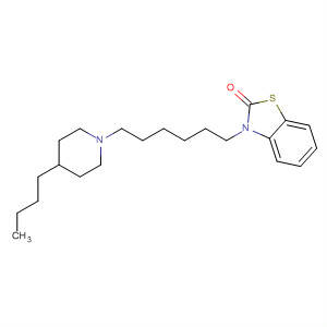 509147-13-1  2(3H)-Benzothiazolone, 3-[6-(4-butyl-1-piperidinyl)hexyl]-