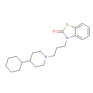 509147-36-8  2(3H)-Benzothiazolone, 3-[3-(4-cyclohexyl-1-piperidinyl)propyl]-