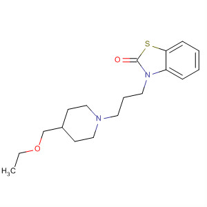 509147-58-4  2(3H)-Benzothiazolone, 3-[3-[4-(ethoxymethyl)-1-piperidinyl]propyl]-