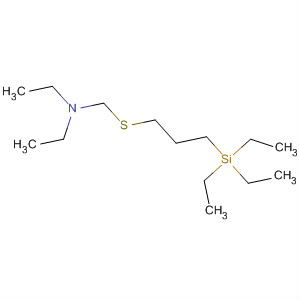 50965-43-0  Ethanamine, N-ethyl-N-[[[3-(triethylsilyl)propyl]thio]methyl]-