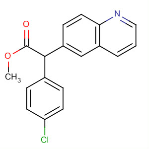 50971-42-1  6-Quinolineacetic acid, 2-(4-chlorophenyl)-, methyl ester