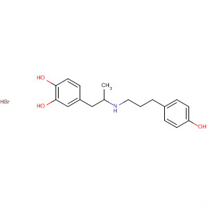 51062-18-1  1,2-Benzenediol, 4-[2-[[3-(4-hydroxyphenyl)propyl]amino]propyl]-,hydrobromide