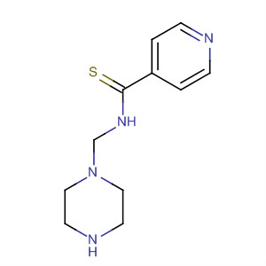 51079-02-8  4-Pyridinecarbothioamide, N-(1-piperazinylmethyl)- 51079-02-8  4-Pyridinecarbothioamide, N-(1-piperazinylmethyl)-