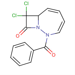 51087-93-5  1,2-Diazabicyclo[5.2.0]nona-3,5-dien-9-one, 2-benzoyl-8,8-dichloro-