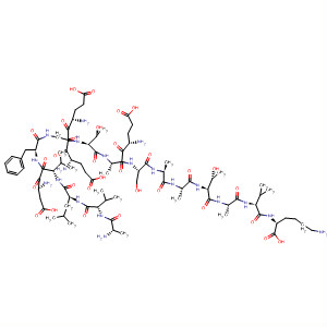511236-01-4  L-Lysine,L-alanyl-L-valyl-L-leucyl-L-a-aspartyl-L-valyl-L-phenylalanyl-L-a-glutamyl-L-a-glutamylglycyl-L-threonyl-L-a-glutamyl-L-alanyl-L-seryl-L-alanyl-L-alanyl-L-threonyl-L-alanyl-L-valyl-