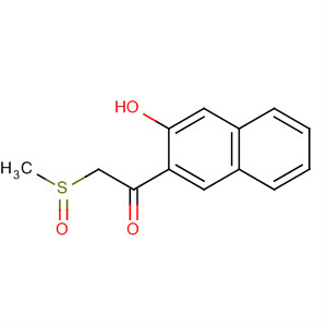 51175-56-5  Ethanone, 1-(3-hydroxy-2-naphthalenyl)-2-(methylsulfinyl)-