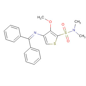 512190-87-3  2-Thiophenesulfonamide,4-[(diphenylmethylene)amino]-3-methoxy-N,N-dimethyl-