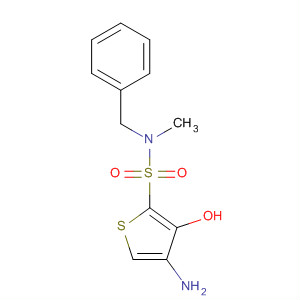 512190-91-9  2-Thiophenesulfonamide,4-amino-3-hydroxy-N-methyl-N-(phenylmethyl)-